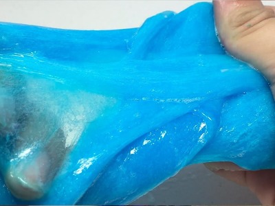 How to make Blue Sky Slime Homemade Silly Putty - Elieoops