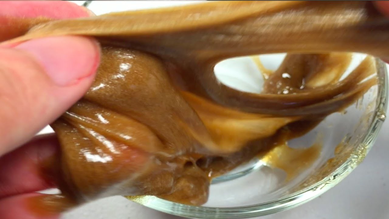 How to Make Cola Slime : No borax - Elieoops