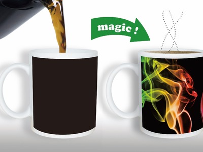 Magic Color Changing Mug - A Heat Sensitive Color Changing Mug That Will Impress Your Friends