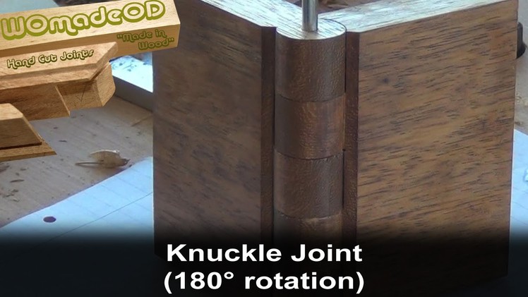 Make a Knuckle Joint in Wood