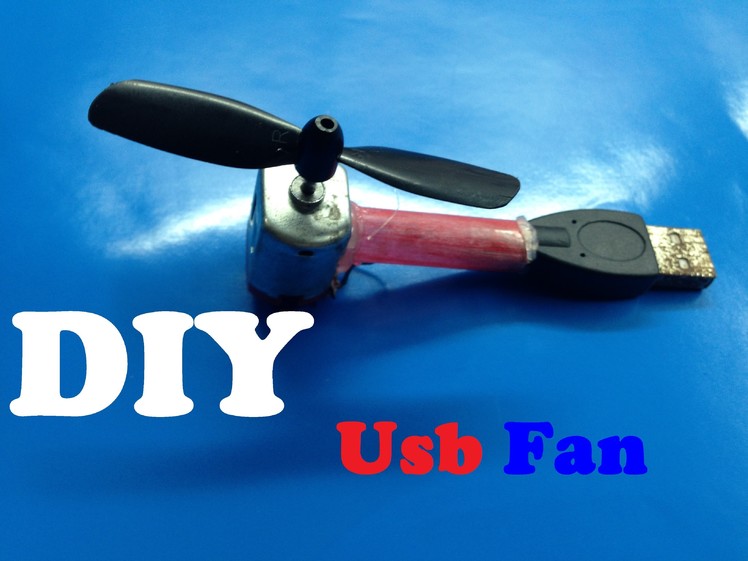Make a powerful Usb Fan - Very Simple