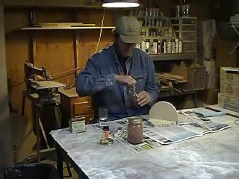 Milk Paint Instruction Video - Part one of two