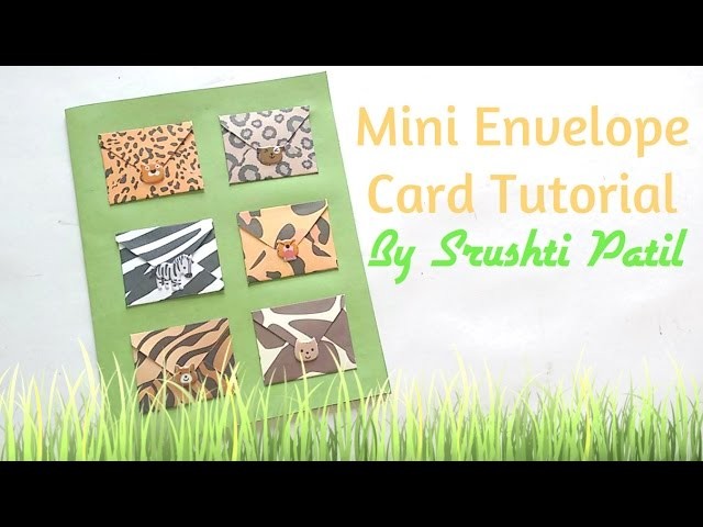 Mini Envelopes Card Tutorial | By Srushti Patil