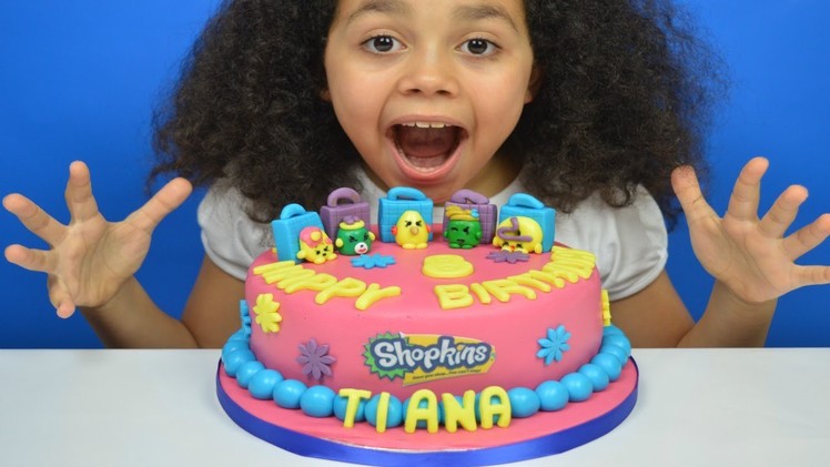 New Shopkins Season 4 Surprise Birthday Cake | Edible Ultra Rare Shopkins | Toys AndMe
