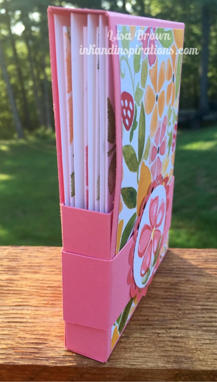 Note Card Gift Box with Stampin' Up! Fresh Fruit