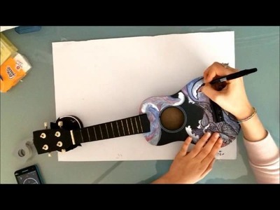 Painting:extreme makeover- my ukulele edition