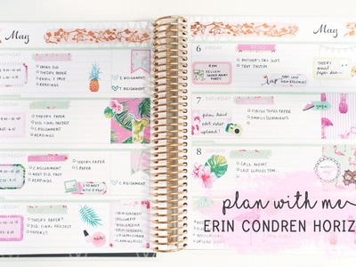 Plan With Me! | First Time in Erin Condren Horizontal ♡
