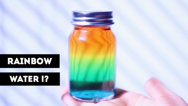 Rainbow Water. 