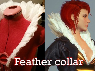 Red feather collar timelaps (Transistor cosplay)