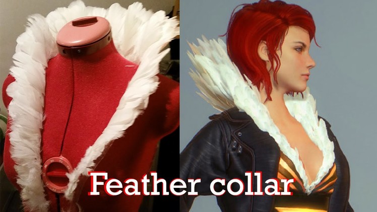 Red feather collar timelaps (Transistor cosplay)