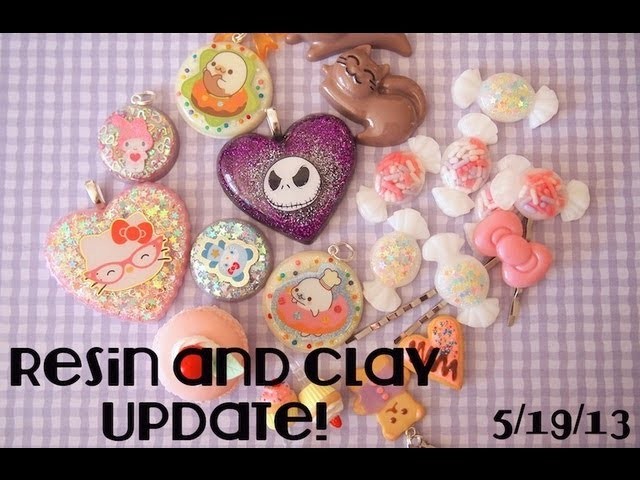 Resin and Clay Update! 5.19.13