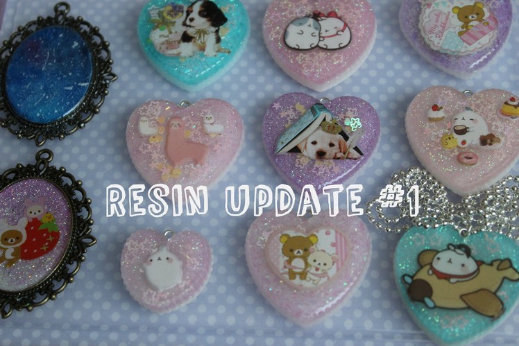 Resin Update #1 Molang Resin Pieces!