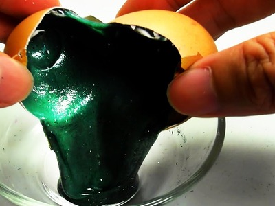 ROTTEN EGG SLIME PRANK | BLACK GOO IN AN EGG SHELL | REAL BLACK EGG THINKING PUTTY - Elieoops