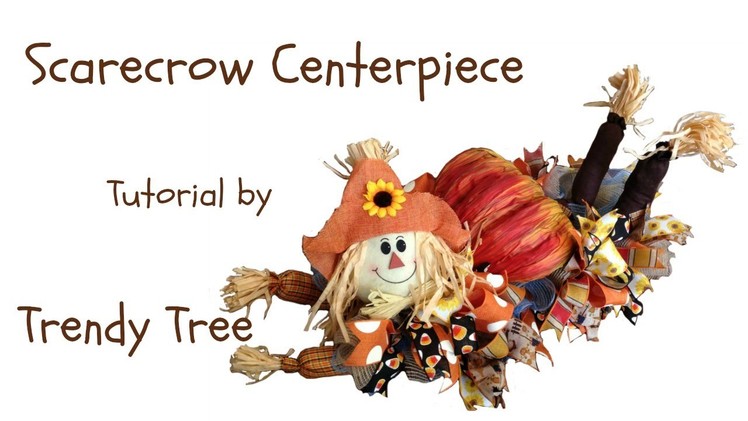 Scarecrow Centerpiece Tutorial by Trendy Tree