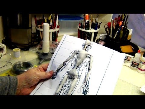 Sculpting Basics Pt 1 ~ Armature Making for Small Figures