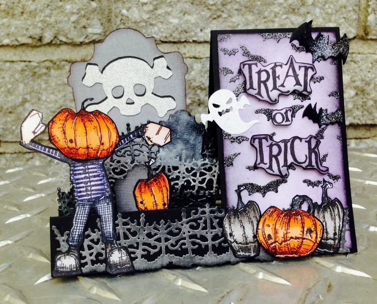 Side Step Halloween Card & Halloween Haul 2014