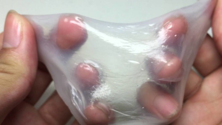 The Easiest Way to Make Clear Slime Putty - Elieoops