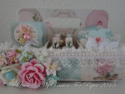 Tilda Altered Teabox & Handmade Embellishments