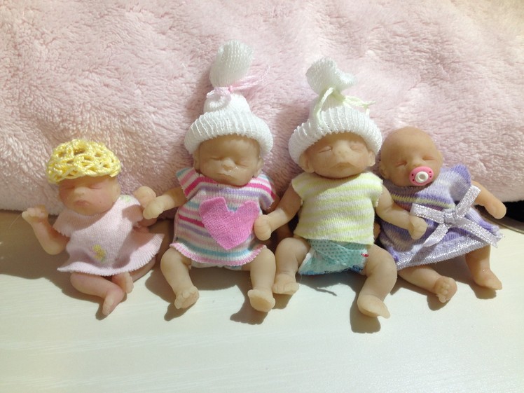 Tutorial: Make a No-Sew Shirt for Your Miniature Silicone & Clay Baby Dolls