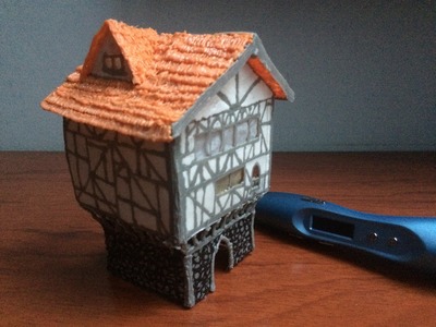 3D PEN Creations | Making Medieval Buildings | Game Of Thrones | How to make a house | Tutorial