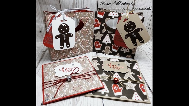 #5 Seasonal Sunday Cute Christmas Gift Bag & Matching Gift Card Holder