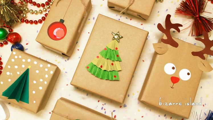 8 Last Minute Gift Wrapping Ideas | c for craft