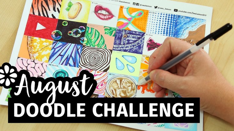 August Doodle Challenge | Sea Lemon