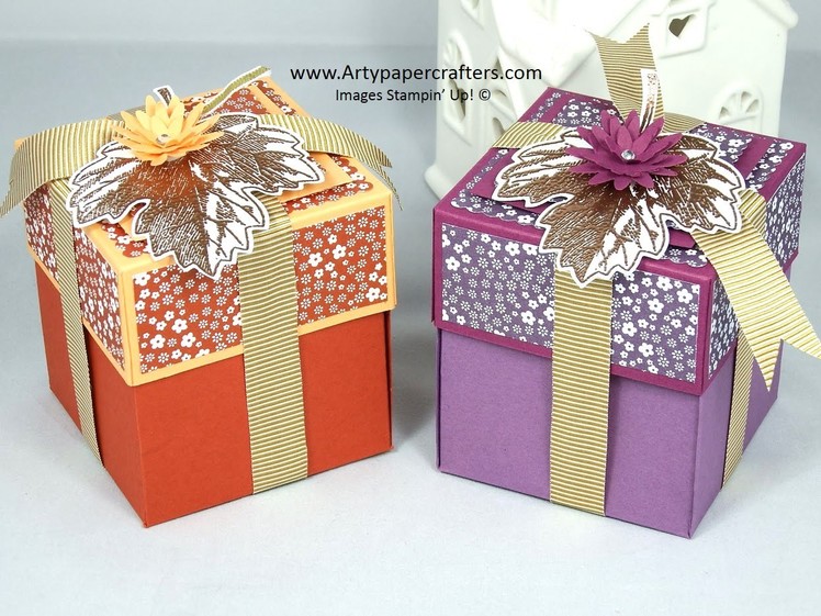 Easy Explosion Gift Box using Stampin' Up! products