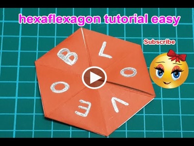 Hexaflexagon tutorial easy