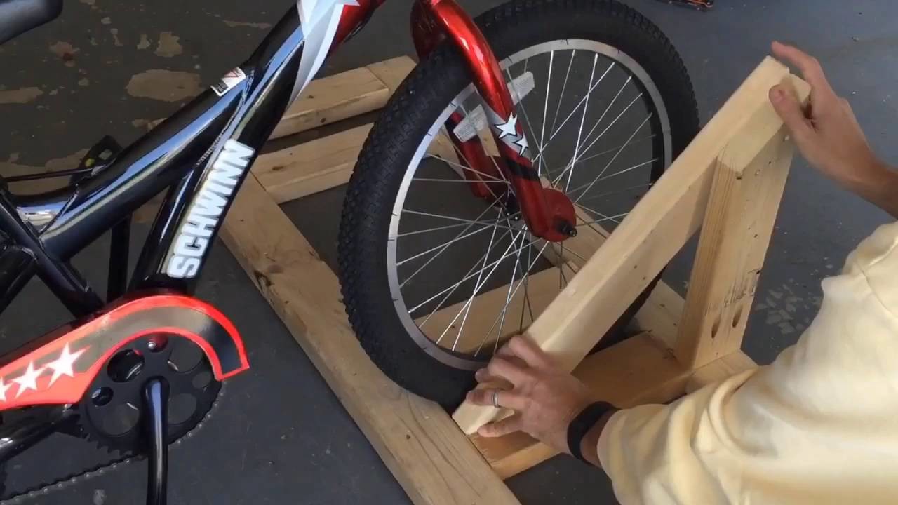 Homemade Bike Rack Tutorial