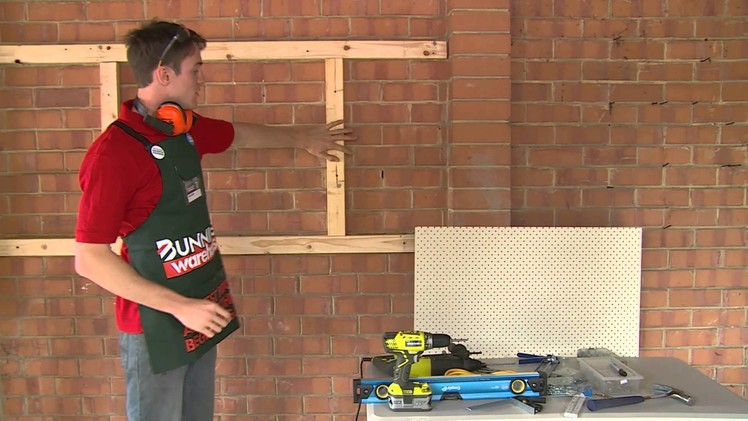 How To Build A Peg Board - DIY At Bunnings