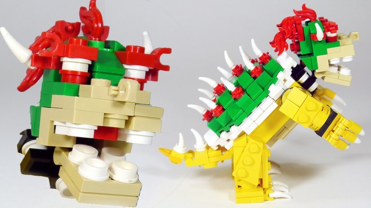How To Build LEGO Bowser (Nintendo, Super Mario, Super Smash Bros.)