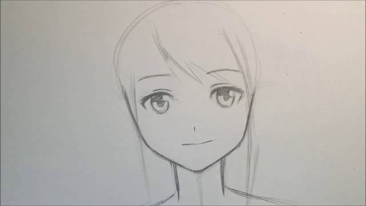 How To Draw Anime Girl Face [Slow Narrated Tutorial] [No Timelapse]