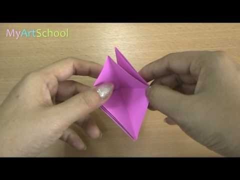 How To Fold A Bat Easily ( Origami )
