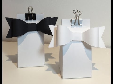 How to make a 2,4,6,8 Box & Free ScanNCut Paper Bow Cutting File