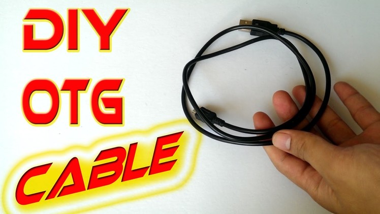 How to make OTG cable