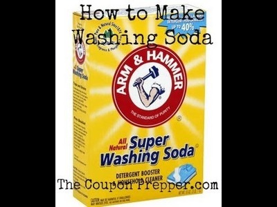 How to Make Washing Soda