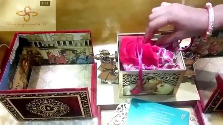Indian Doli Wedding Invitation