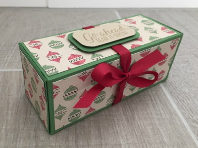 Large Useful Gift Box with Warmth and Cheer by Stampin' Up