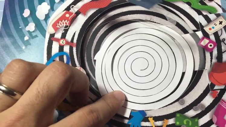 Make your own Pop-Up Book 6: Mini-tutorial Coils