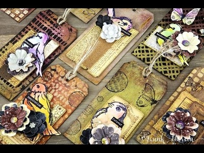 Mixed Media Tags with Frank Garcia on Live with Prima