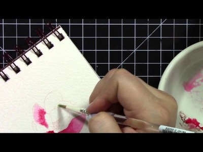 No Outline Watercoloring w. Peerless Watercolor