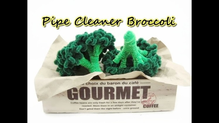 Pipe Cleaner Tutorial - Broccoli