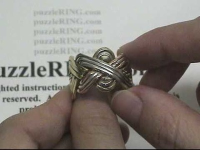 Puzzle Ring Solution for 12 Band Puzzle Rings 12B141