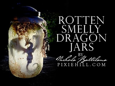 Rotten Smelly Dragon Jars Tutorial