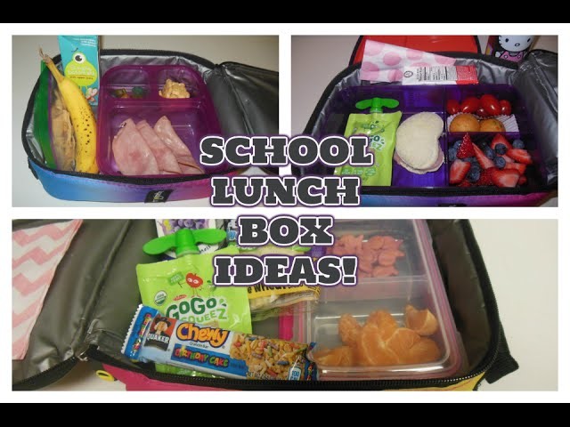 School Lunch Box Ideas For Kids! | #1