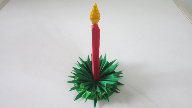 TUTORIAL - Christmas Decoration (Candle Stick)