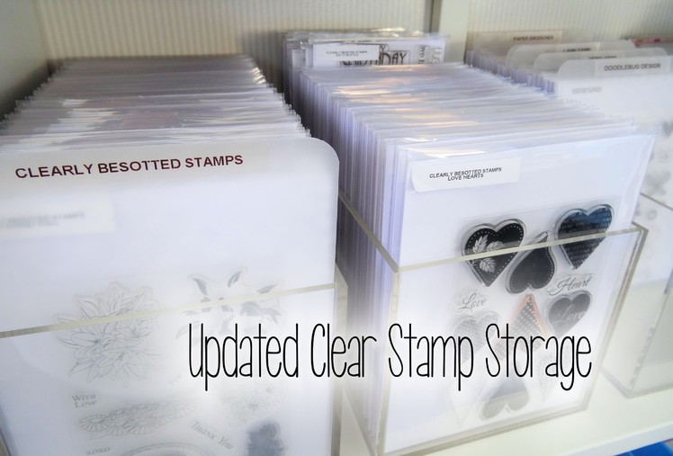 Updated Clear Stamp Storage 2014 | The Card Grotto