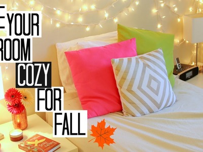 4  Ways to Make Your Room Cozy for Fall!