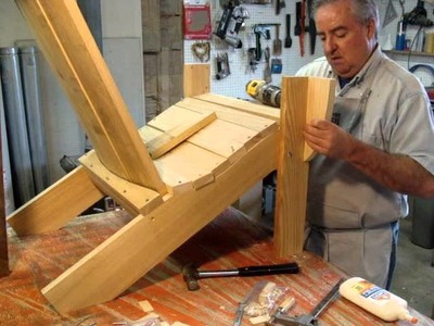 Adirondack Chair ready to assemble RTA Gift idea for the garden patio outdoor furniture